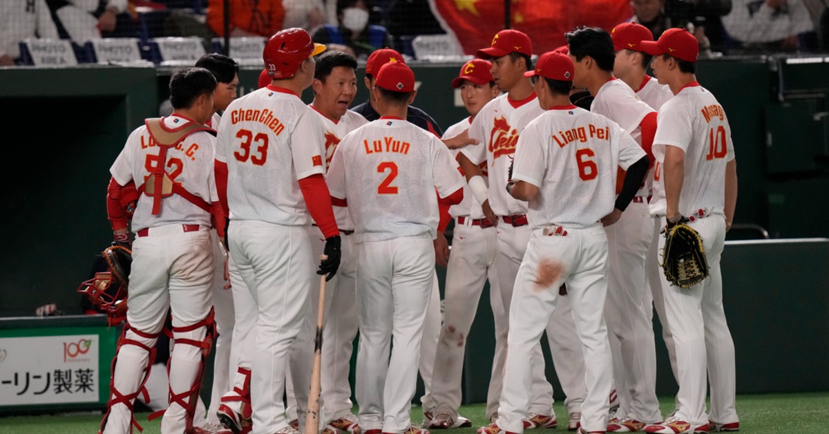 中國隊首戰迎戰德國隊，以2比12落敗。（示意圖／美聯社）