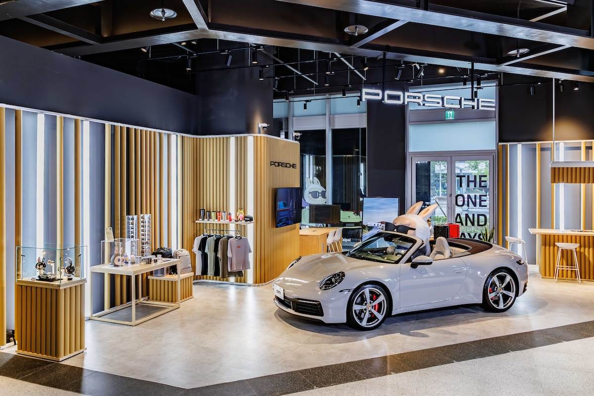 Porsche NOW全新概念店擁有保時捷品牌獨特的奢華、性能與設計。（圖／新北保時捷提供）