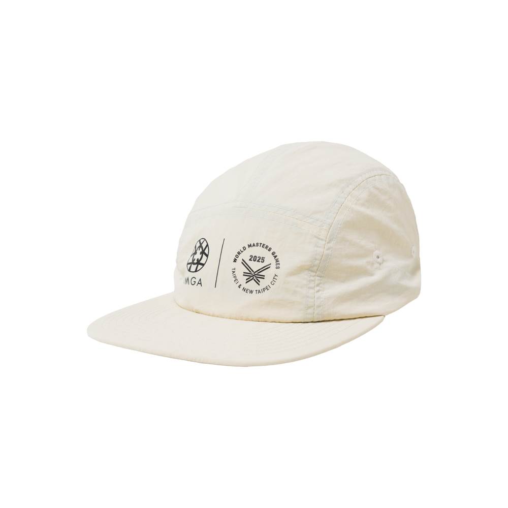 雙北世界壯年運動會 機能五分割帽 米 $680