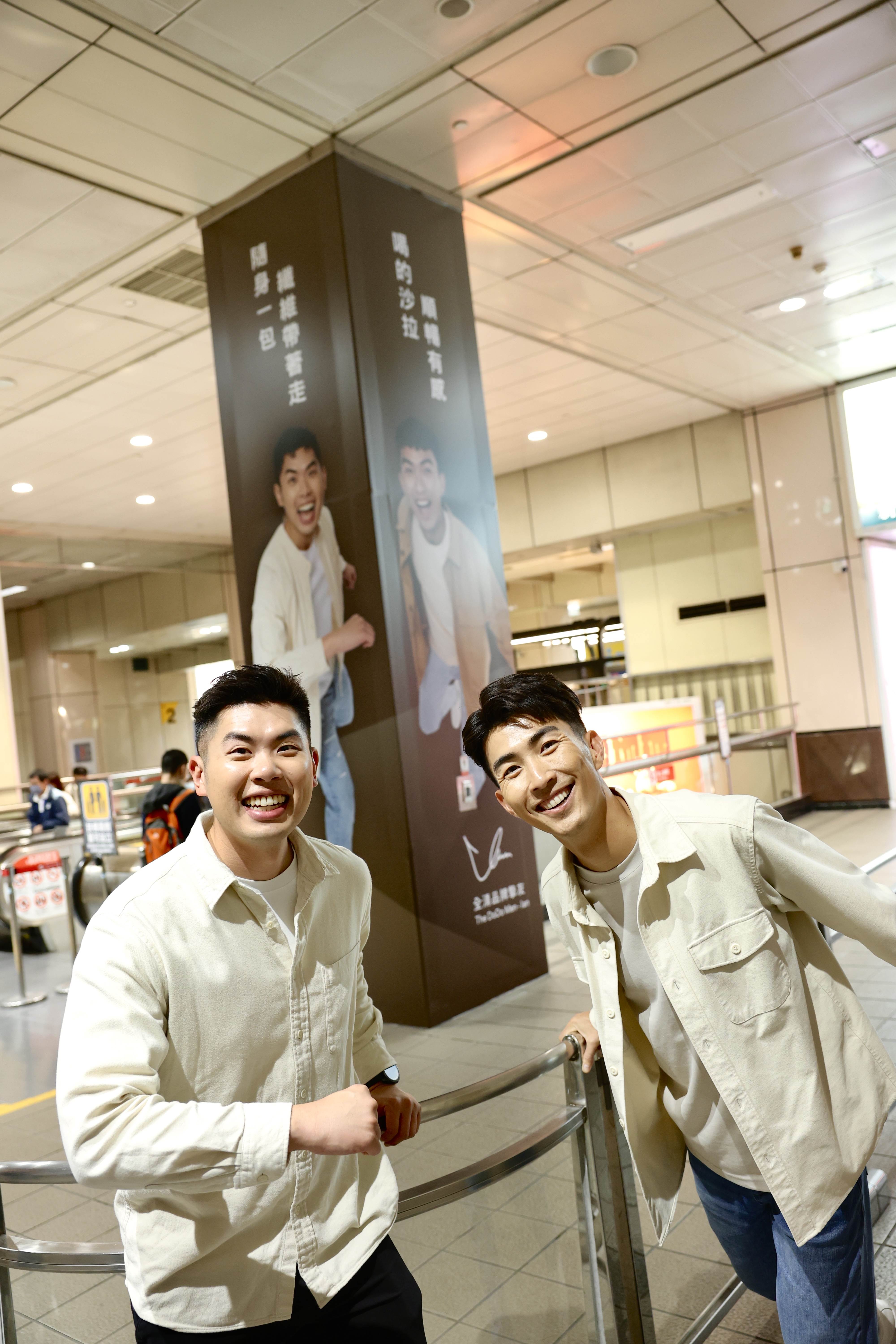 Ian與Eric分享心得，表示全清對於忙碌的旅行者來說，是補充蔬菜營養的完美選擇。（圖／業者提供）