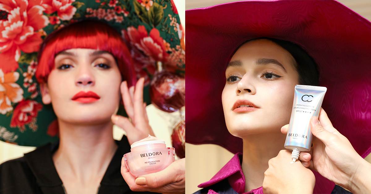 巴黎是品牌踏入國際的第一步，蓓朵娜為<a href='/search/tags/巴黎時裝周/' target='_blank'>巴黎時裝周</a>指定使用品牌（左），後續更成為紐約時裝周指定使用品牌（右）。（圖／業者提供）