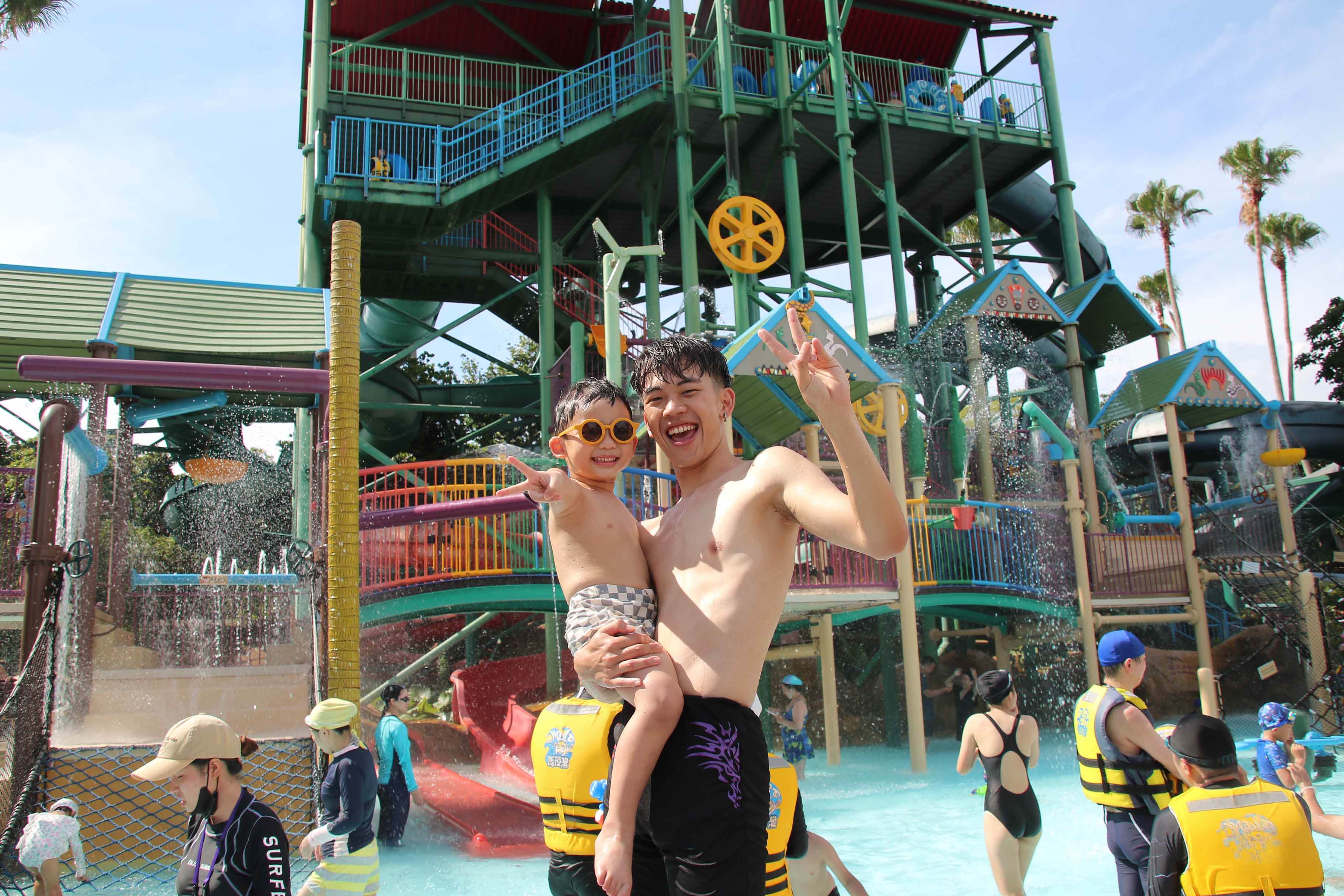 馬拉灣4月3日起正式開園，兒童節連假未滿18歲麗寶樂園免費玩。（圖／麗寶樂園提供）