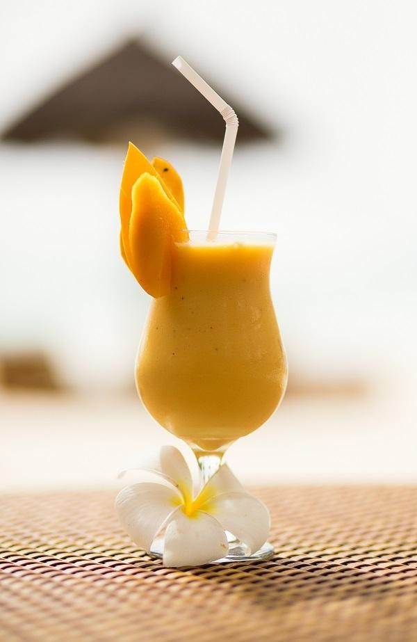 長灘島當地知名的芒果冰沙。