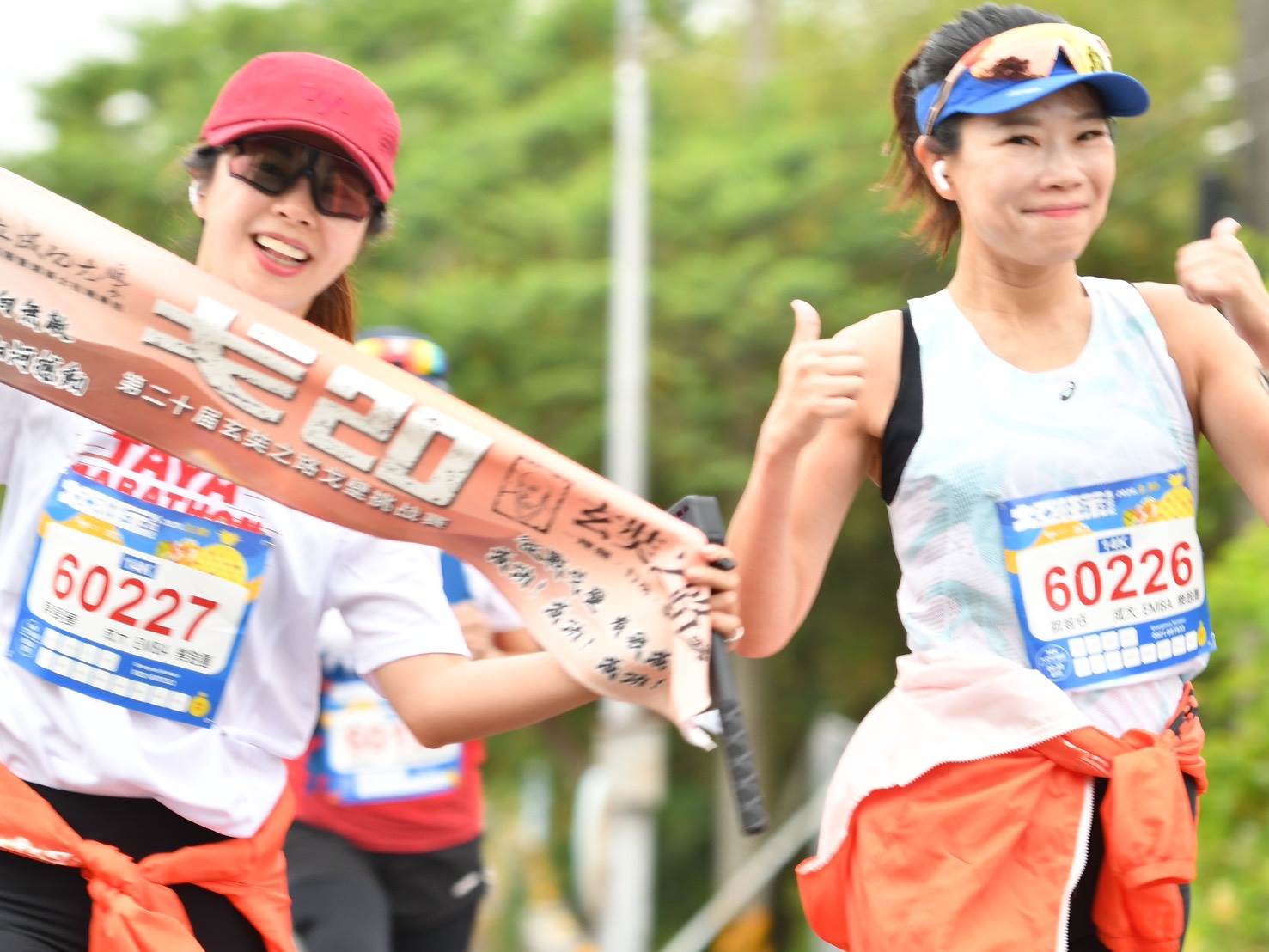 成功大學EMBA女性參賽選手表現出巾幗不讓鬚眉的氣勢。（圖／EMBA提供）