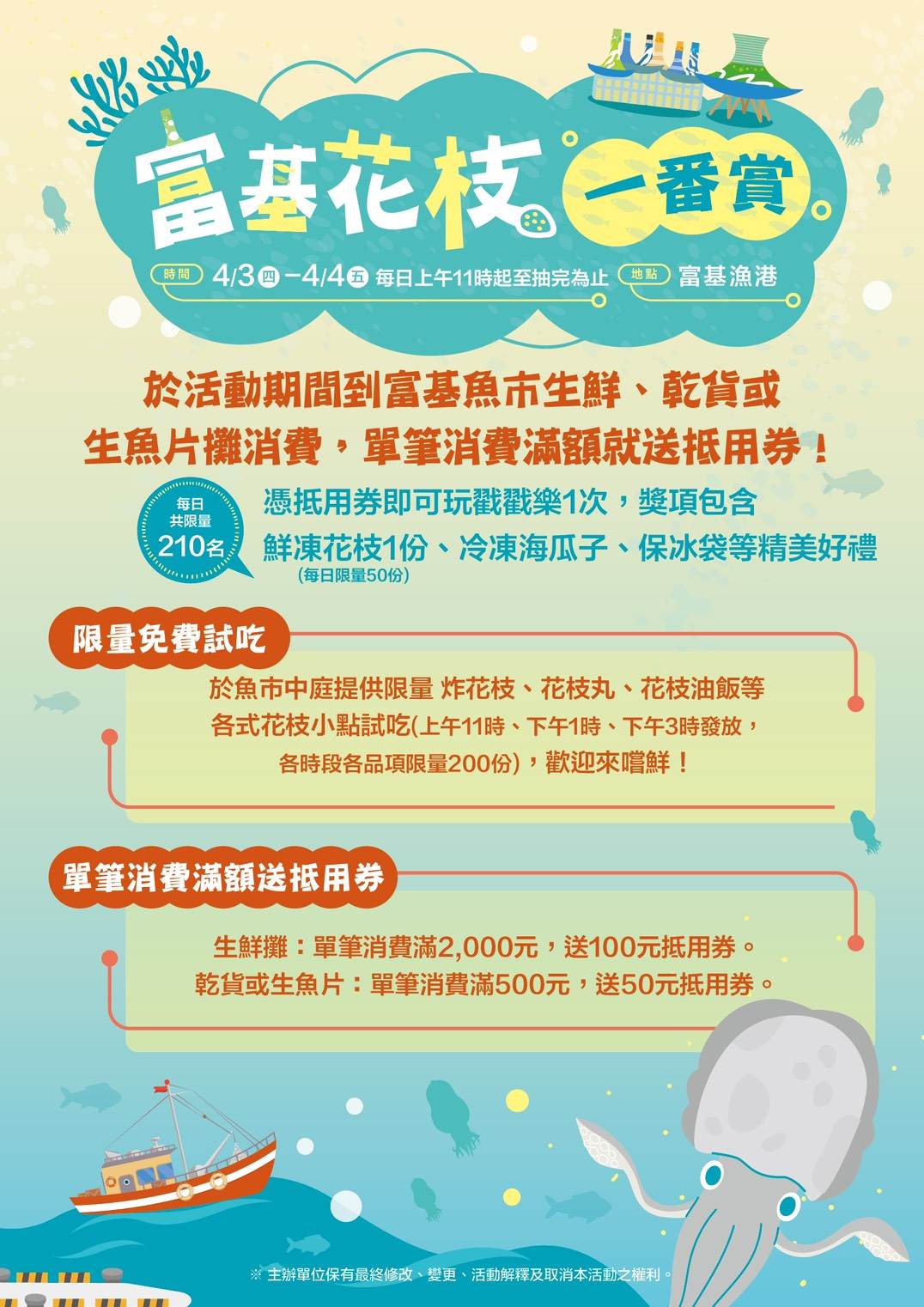 富基花枝一番賞活動資訊。