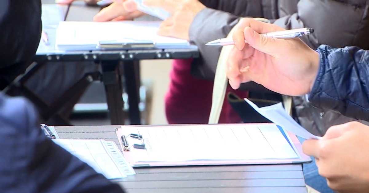 大罷免活動目前進入二階段連署。（示意圖／東森新聞）