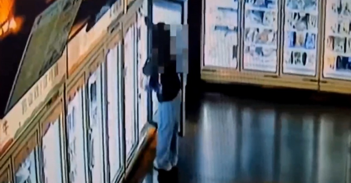 北市一名婦人愛吃海鮮，卻直接用偷的。（圖／東森新聞）