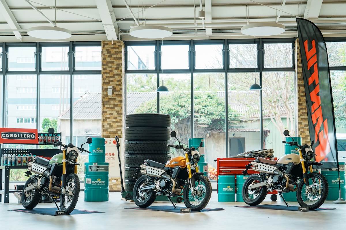 CABALLERO 500有三種不同車型，分別為Scrambler、Deluxe與Rally。（圖／林昱丞攝影）