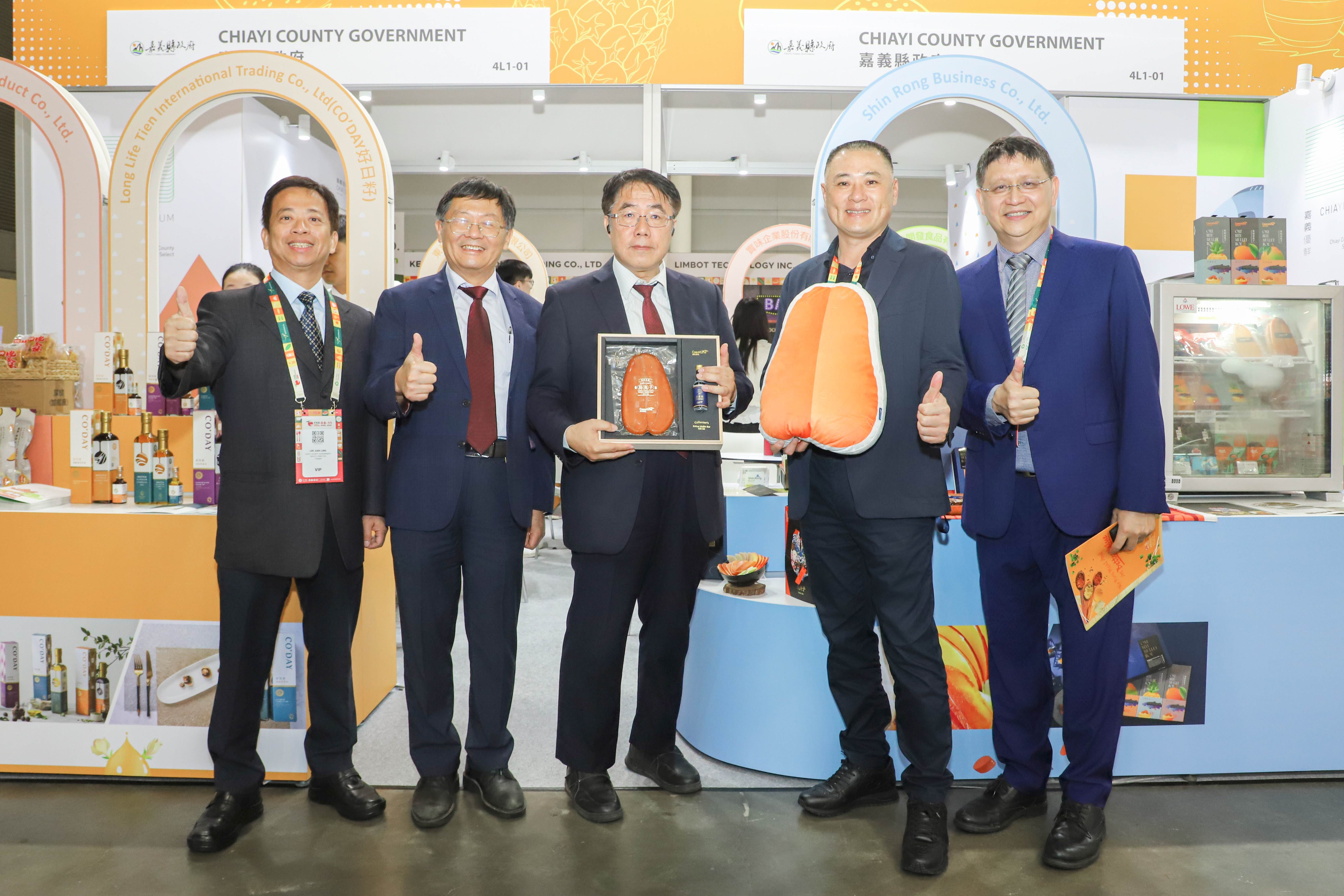 嘉義縣政府率領 6 家業者赴新加坡參展，全力拓展東南亞市場。（圖／業者提供）