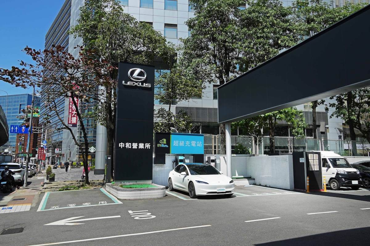 目前能使用的的和潤電能EV Run位於士林、中和及新莊的三座DC快充站，提供330kW至360 kW高速充電服務。（圖／U-POWER提供）