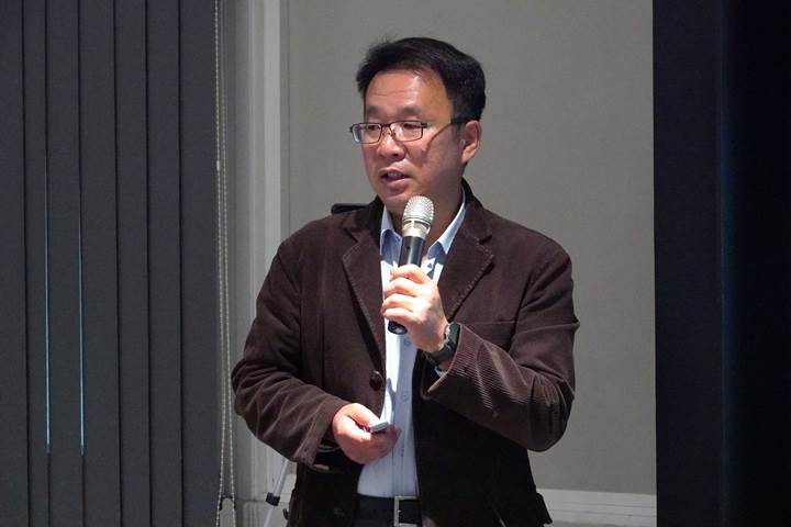 台灣交通部林炳松參事指出，台灣將朝「國際化」、「在地化」、「自行車路網安全升級」的三大目標前進，成為最適合自行車觀光的騎乘大國。（圖／中華大學提供）