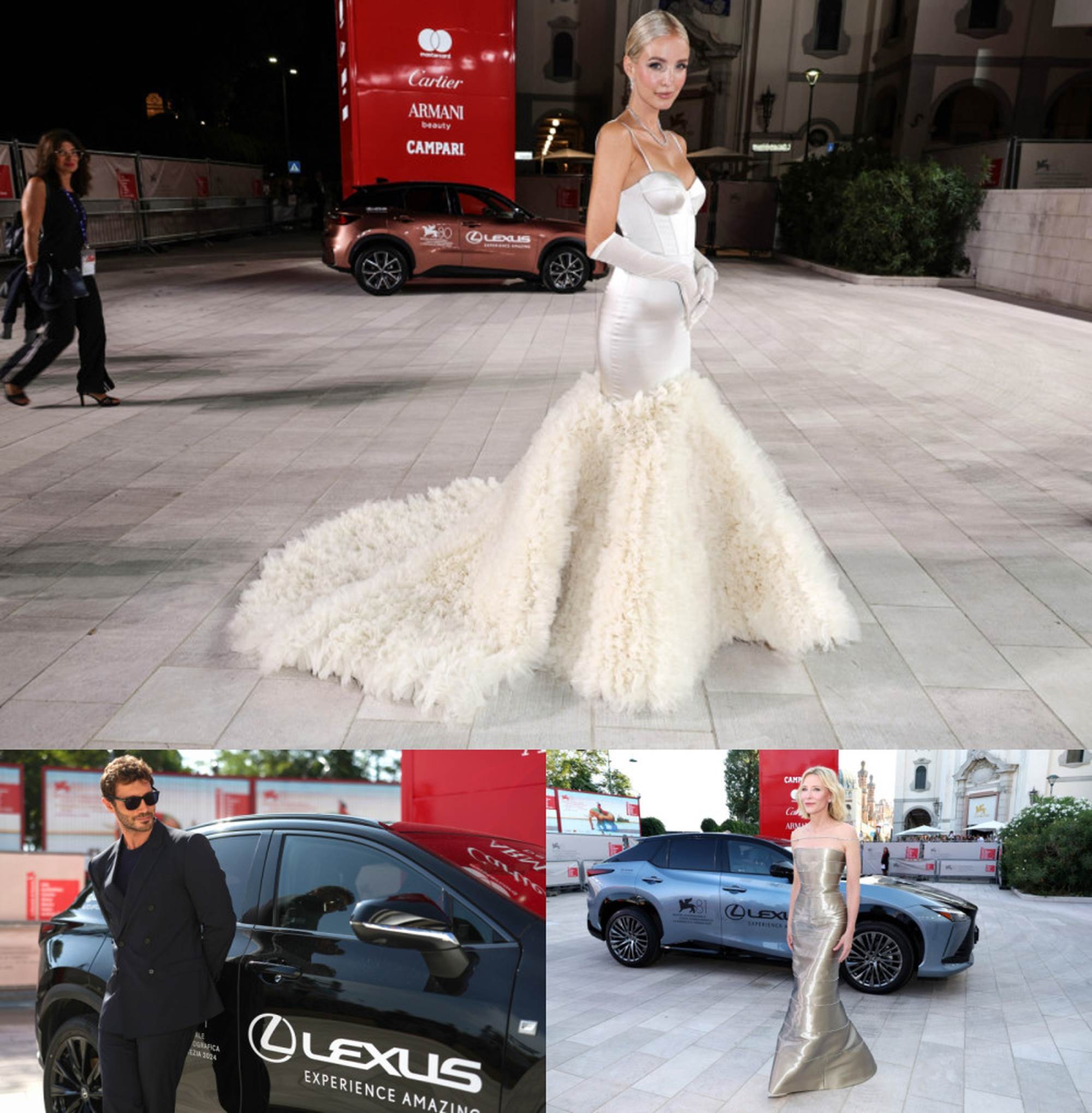 LEXUS 義大利 2023-2024 年作為威尼斯影展官方指定合作夥伴,提供紅毯佳賓禮車接送;2025 年 LEXUS 台灣將帶領車主前往威尼斯影展紅毯,與國際巨星與知名導演一同體驗星光大道。（圖／業者提供）