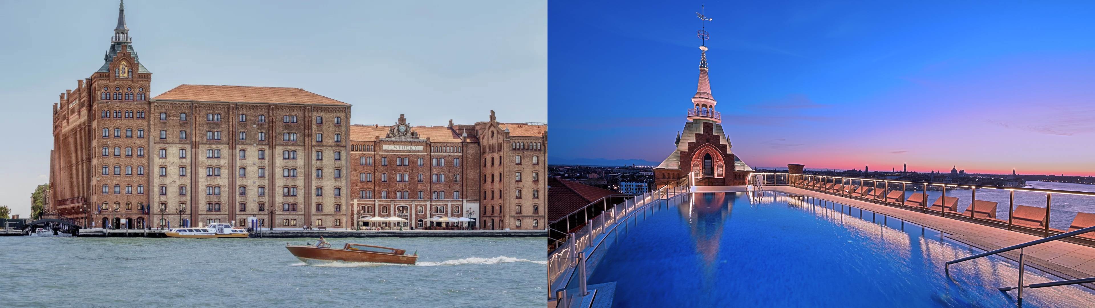 LEXUS 精心為車主安排入住義大利各地品味非凡的五星級酒店,讓車主在每一段行程中體驗義式待客之道的極致優雅。圖為車主即將入住的 Hilton Molino Stucky Venice 外觀照片。（圖／業者提供）