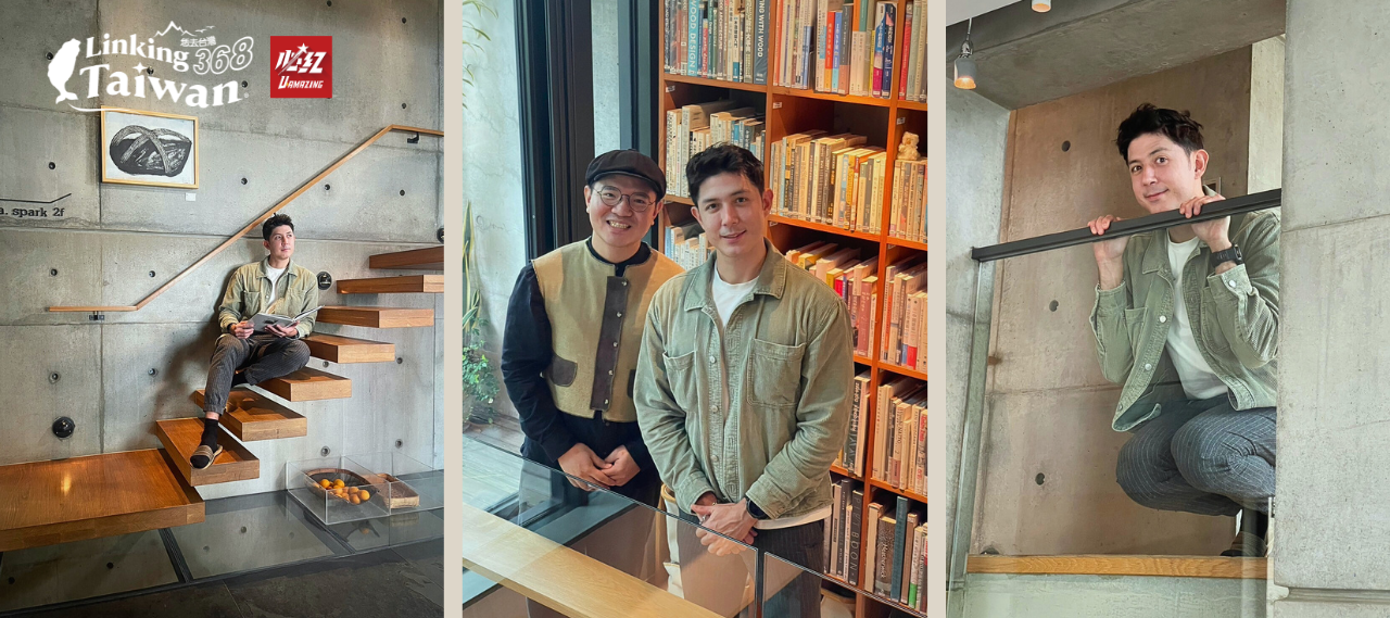 這裡不只是藝術場域，更像是一座生活聚落。你可以閱讀、觀展、喝茶、共食，也能在風起時感受樹葉搖曳、在池畔聆聽蛙鳴。建築與自然交織，成為都市中療癒感官的綠色庇護所。（圖／《Linking 368 Taiwan 恁去台灣》提供）