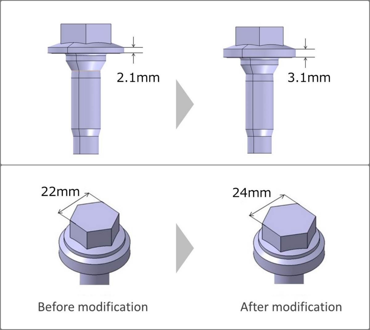 車輛底盤的螺栓強度提升，讓整體剛性表現更好。（圖／豐田提供）