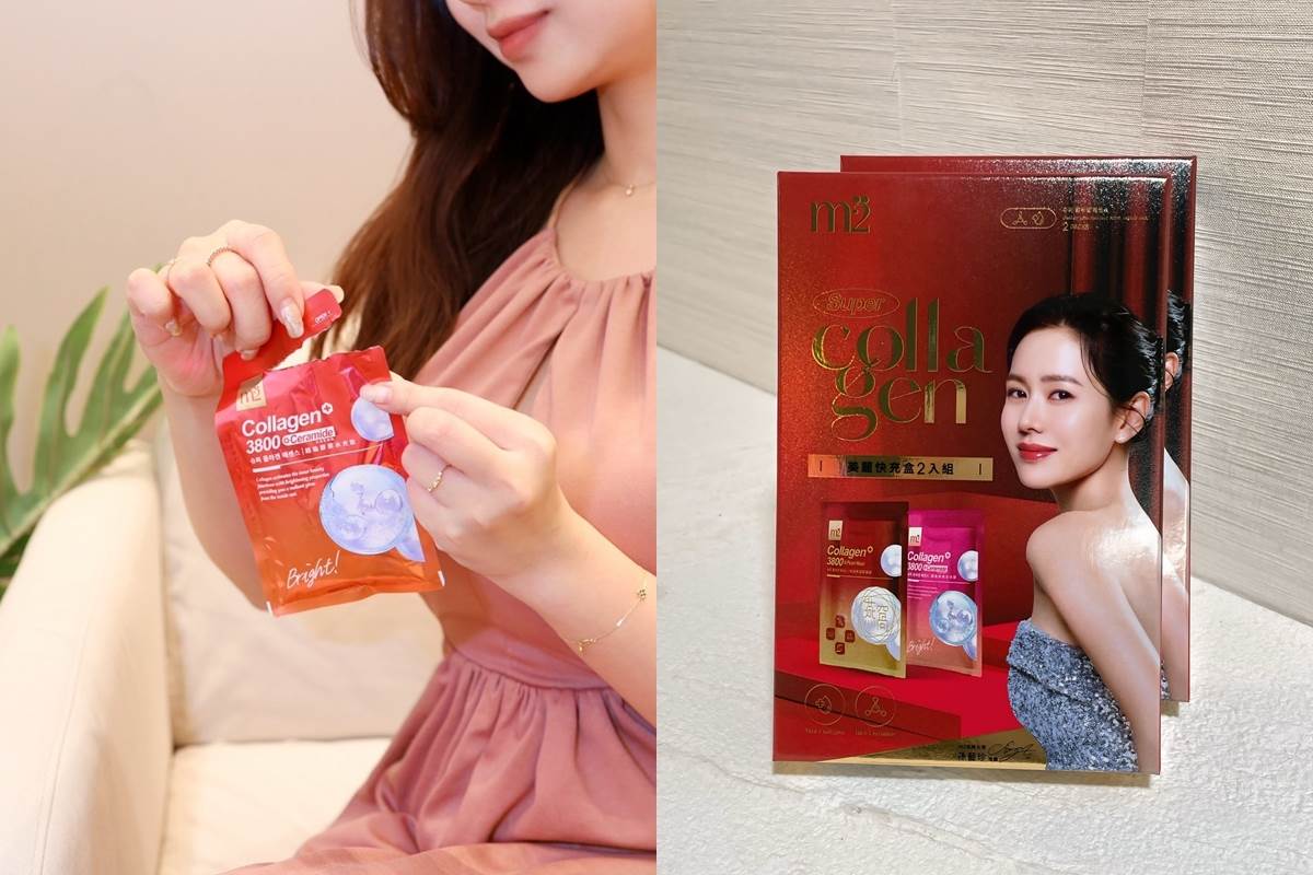 輕巧包裝，隨身攜帶超方便，無論是晨間保養、工作忙碌間隙，或是深夜加班時，都能即開即飲。（圖／m２美度提供）