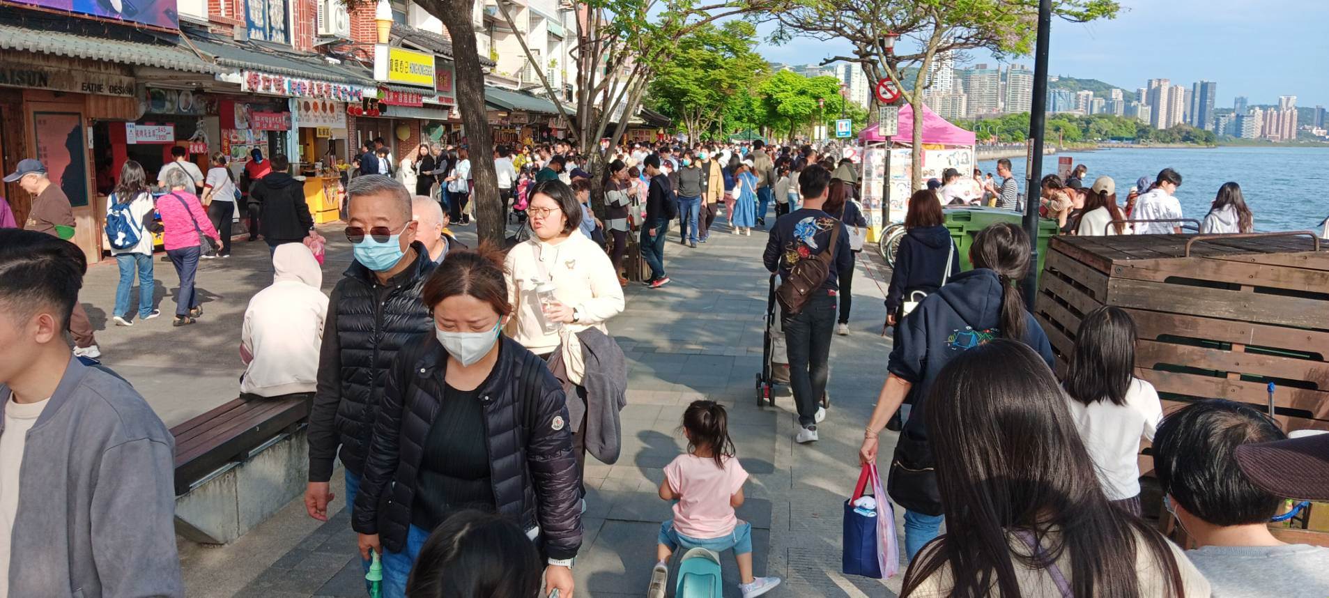 淡水老街禁行微型電動二輪車