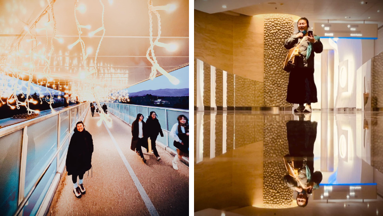 林美秀生活中天天實穿PP石墨烯塑崩褲。（圖／PP石墨烯提供）