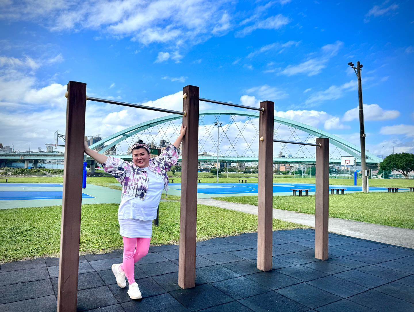 行程滿滿讓林美秀覺得很開心。（圖／PP石墨烯提供）