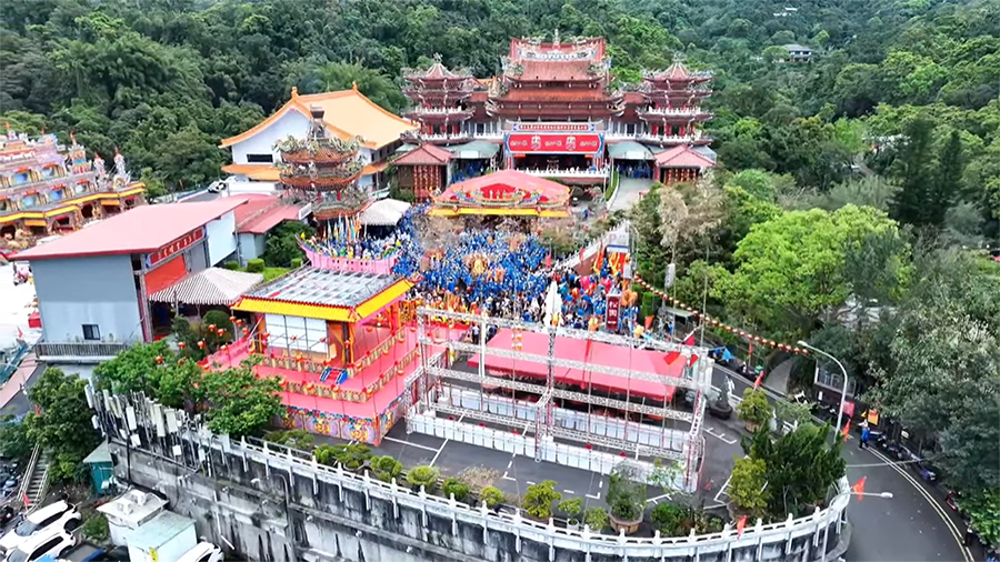 臺北母娘文化季保民遶境嘉年華遶境路線 。（圖／松山慈惠堂）