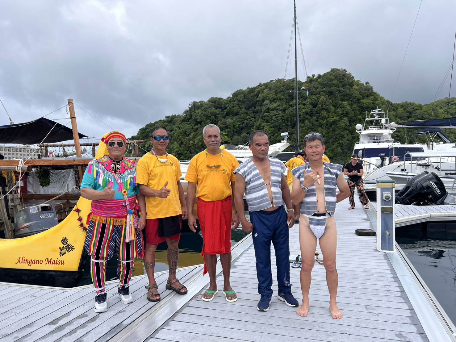 此次合作促進<a href='/search/tags/傳統航海技術/' target='_blank'>傳統航海技術</a>的保存發展與友誼。（圖／臺東縣政府提供）