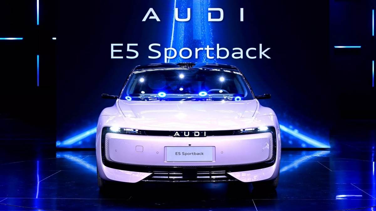 E5 Sportback是一款純電旅行車型，使用奧迪與上汽共同研發的平台打造而成。（圖／AUDI提供）