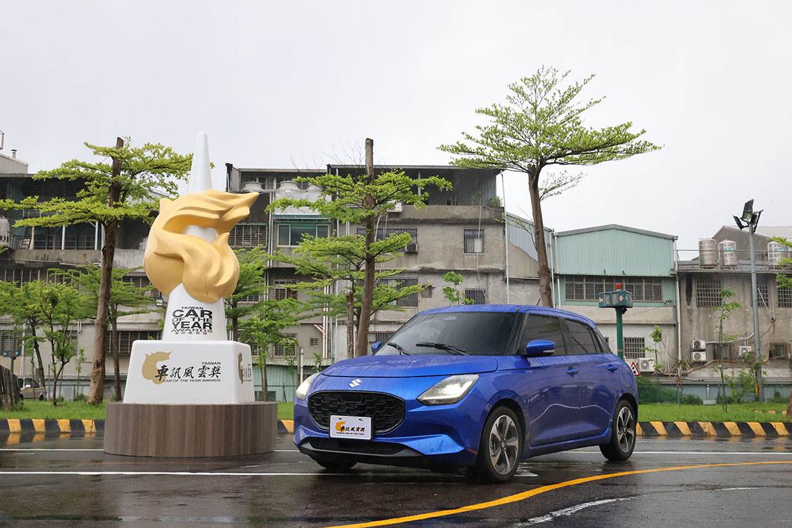 2025車訊風雲獎最佳進口小型車Suzuki Swift。（圖／車訊風雲獎提供）