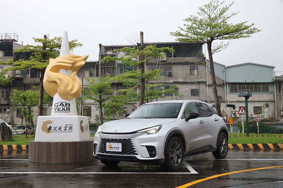 2025車訊風雲獎最佳進口豪華都會車Lexus LBX。（圖／車訊風雲獎提供）