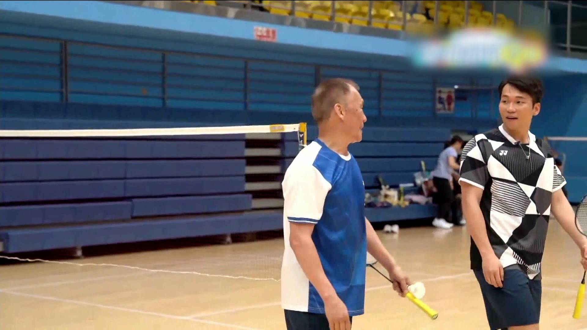 全力備戰雙北世壯運，雖然李洋不會參賽，但強調會到現場應援，當老爸的最強後盾。（圖／東森新聞）