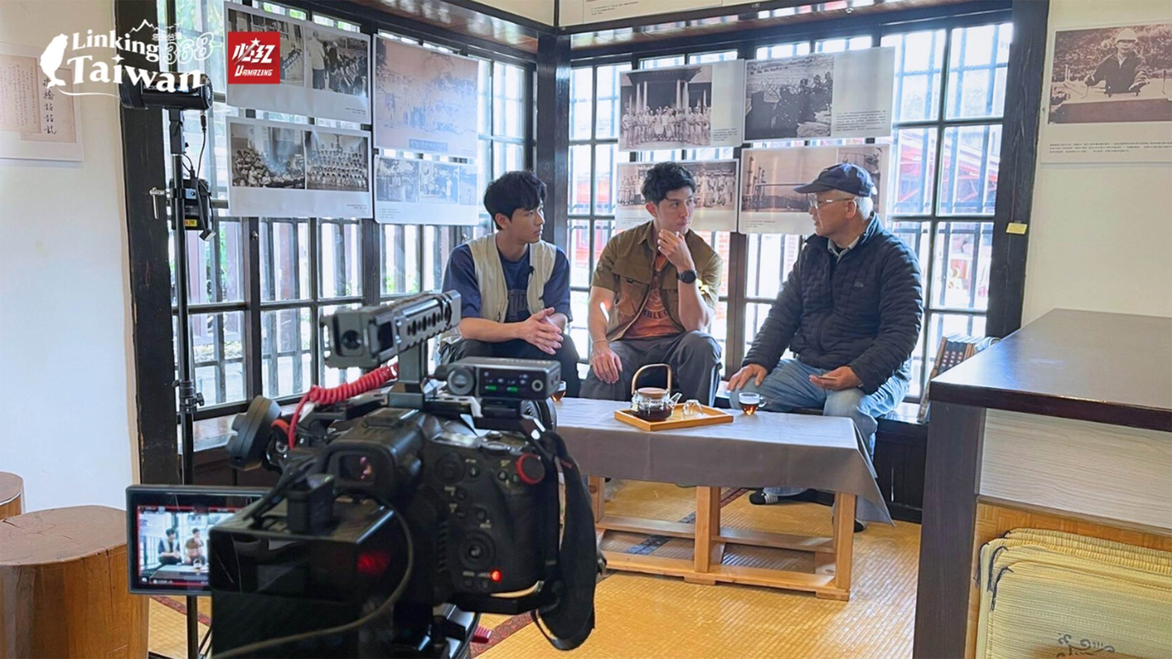 日文中的「駅」(えき)相當於中文的「驛」，即指車站的意思，而「驛長宿舍」則是指站長的住所。造橋車站旁有兩棟百年歷史的日式建築，分別是站長和副站長的宿舍。（圖／《恁去台灣》提供）