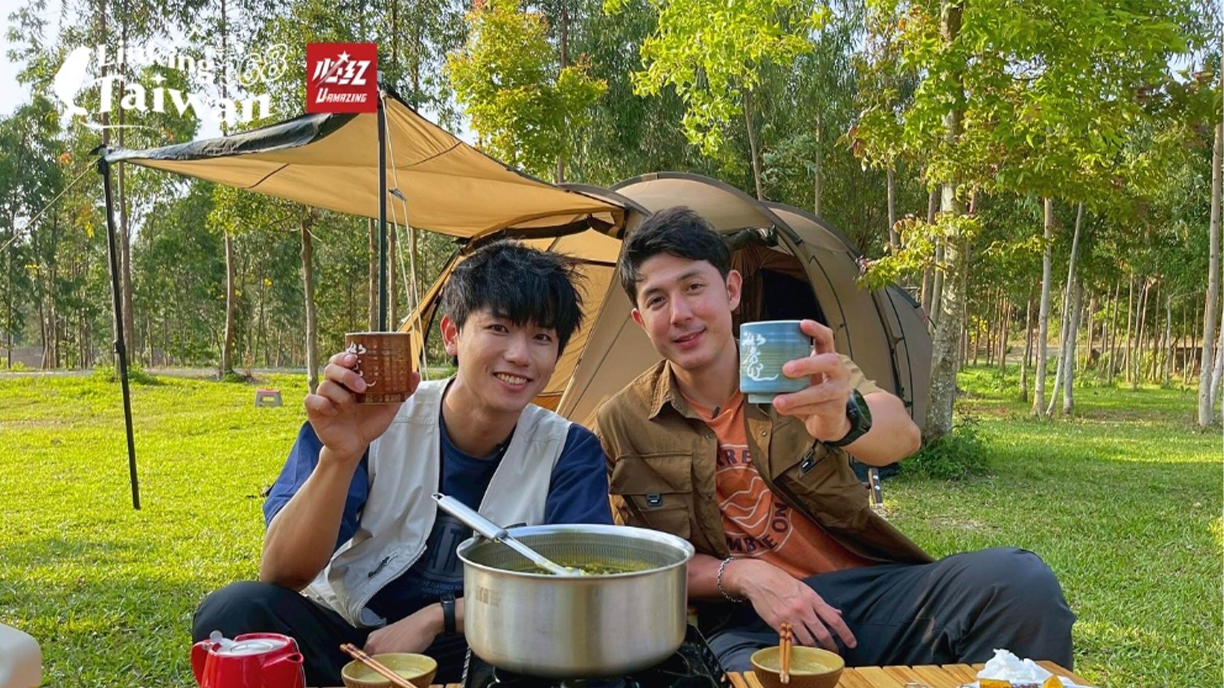 舞陽和威登更大顯身手，準備美味可口的料理！（圖／《恁去台灣》提供）