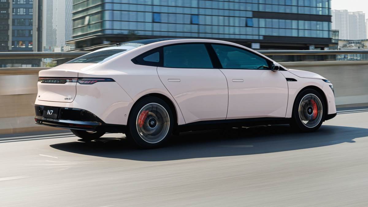 N7是與東風合作開發的結果，目前僅在中國市場販售。（圖／日產提供）