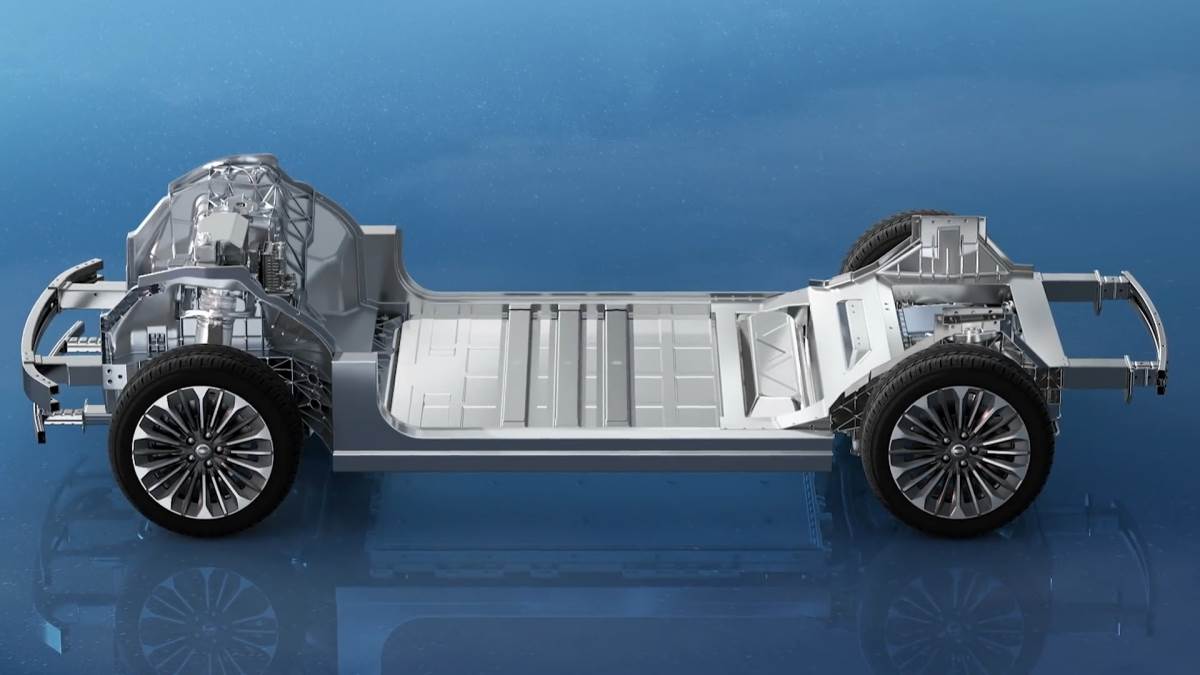 車輛架構沒有使用最新的800V技術，在激烈的中國市場競爭力有些不足。（圖／日產提供）