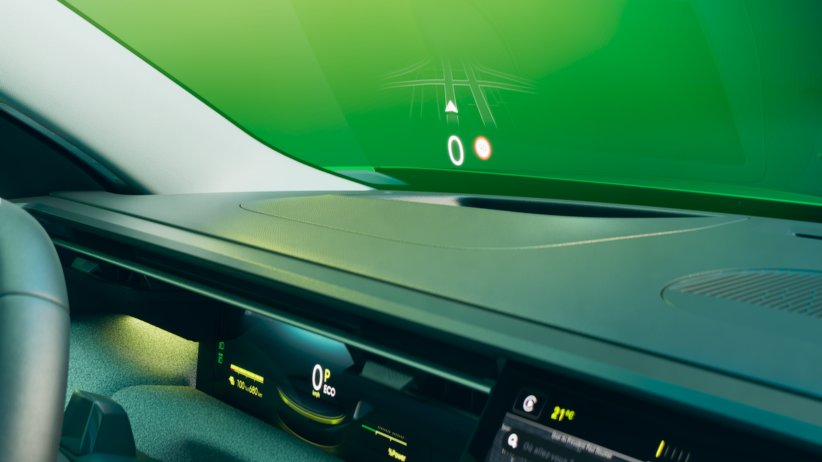 駕駛座前方除了有10吋數位儀表板外，還有有加大顯示範圍的抬頭顯示器。（圖／寶嘉聯合提供）