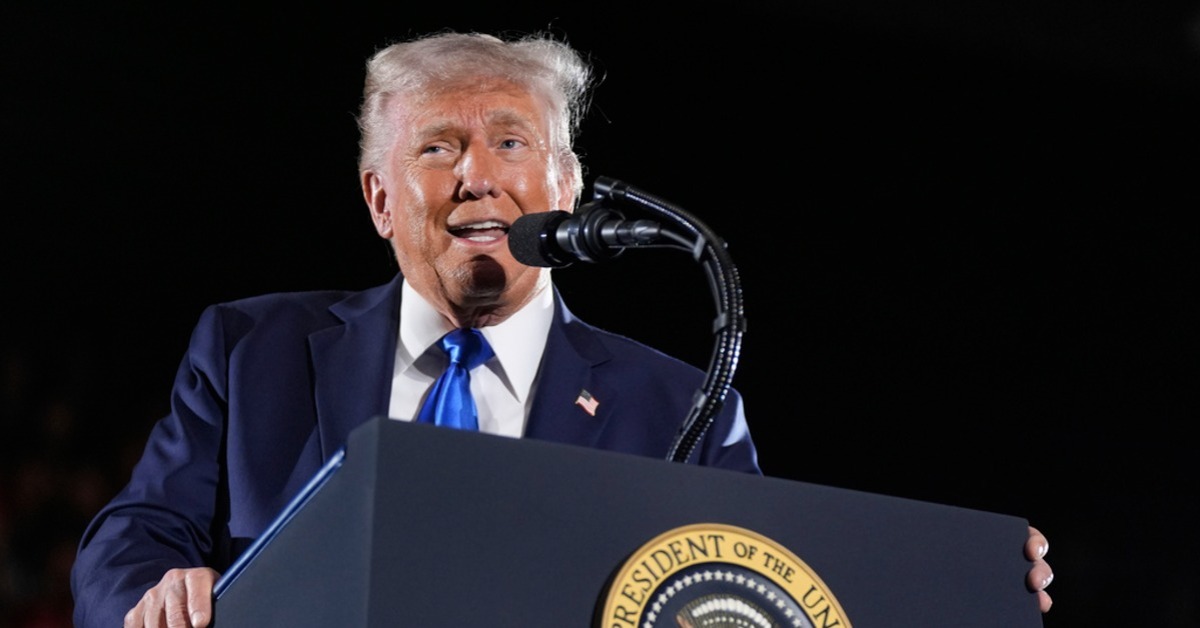 川普。（圖／美聯社）