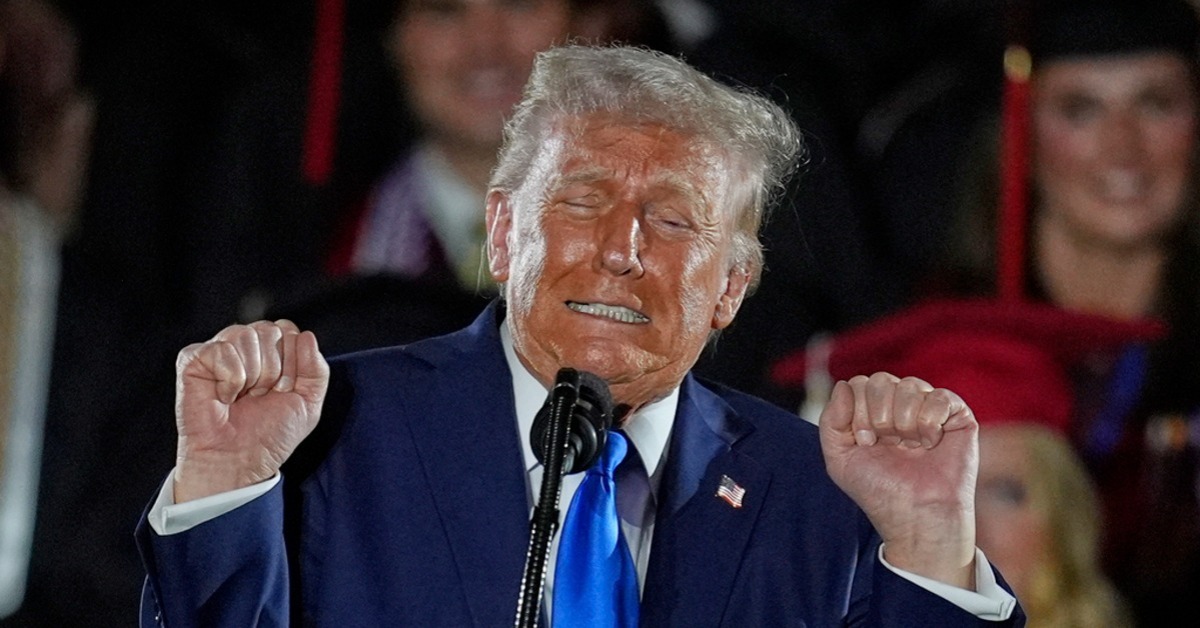 美國總統川普。（圖／美聯社）