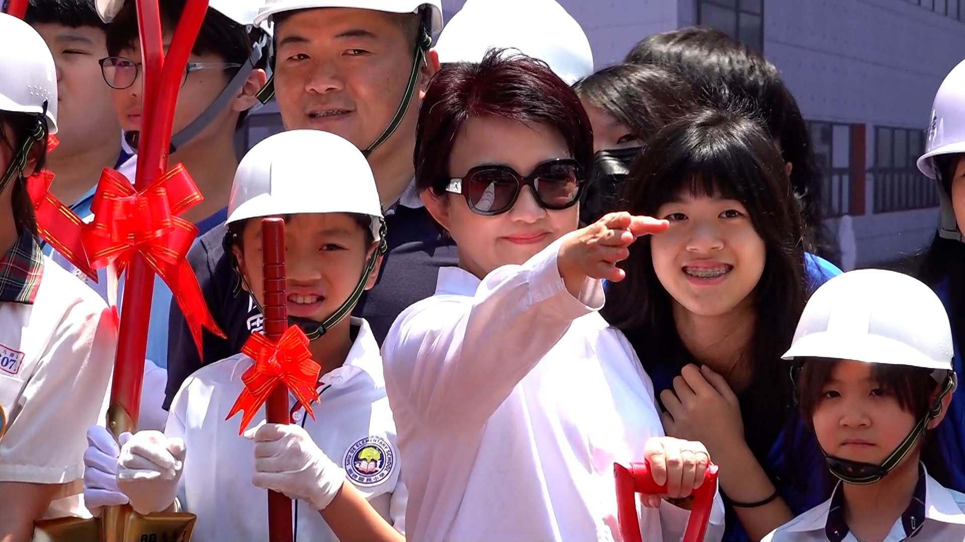 臺中市25校活動中心總體計畫正式啟動,首批5校同步動工。(圖/東森新聞)