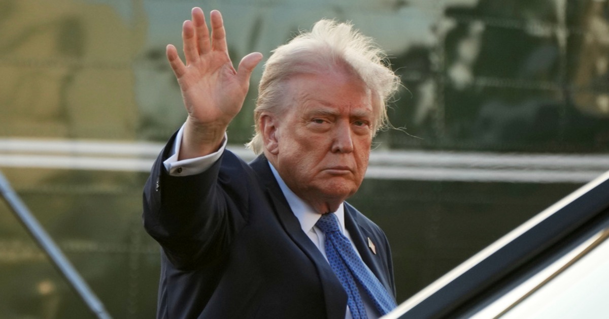 美國總統川普。（圖／美聯社）