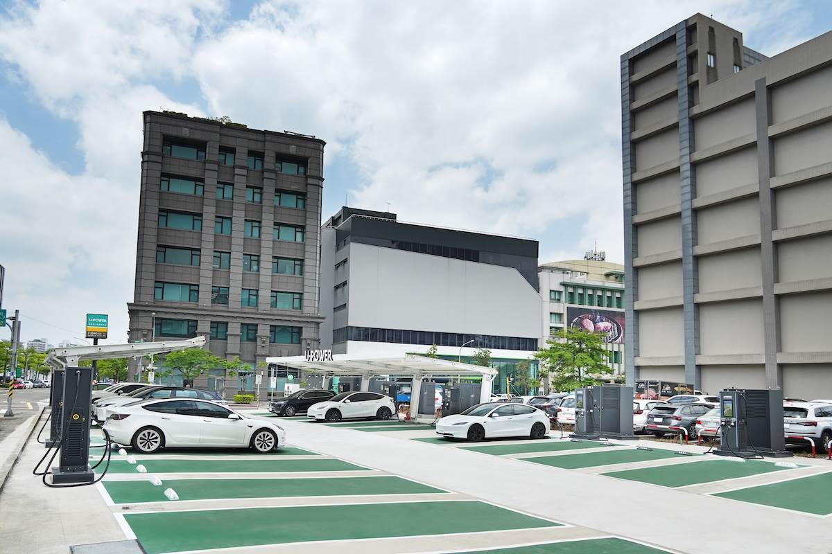 內湖民善站未來28席全面升級完成後，預期單月充電量可突破45萬度，能滿足2,000輛電動車的充電需求。（圖／U-POWER提供）