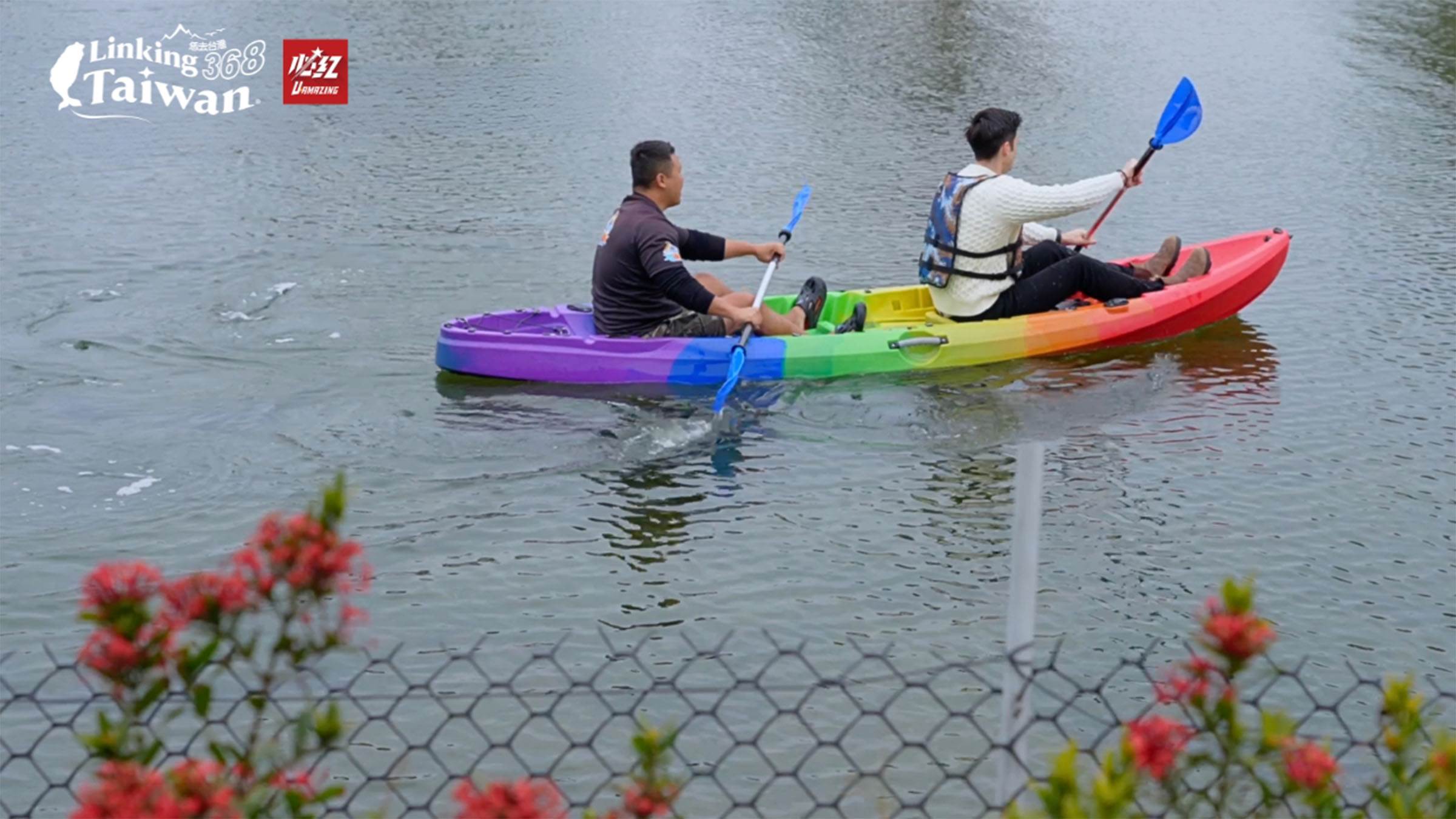 四草舟屋位於台江國家公園內，結合綠意濕地、露營住宿與豐富水上活動，是親子遊的絕佳據點！（圖／《恁去台灣》提供）