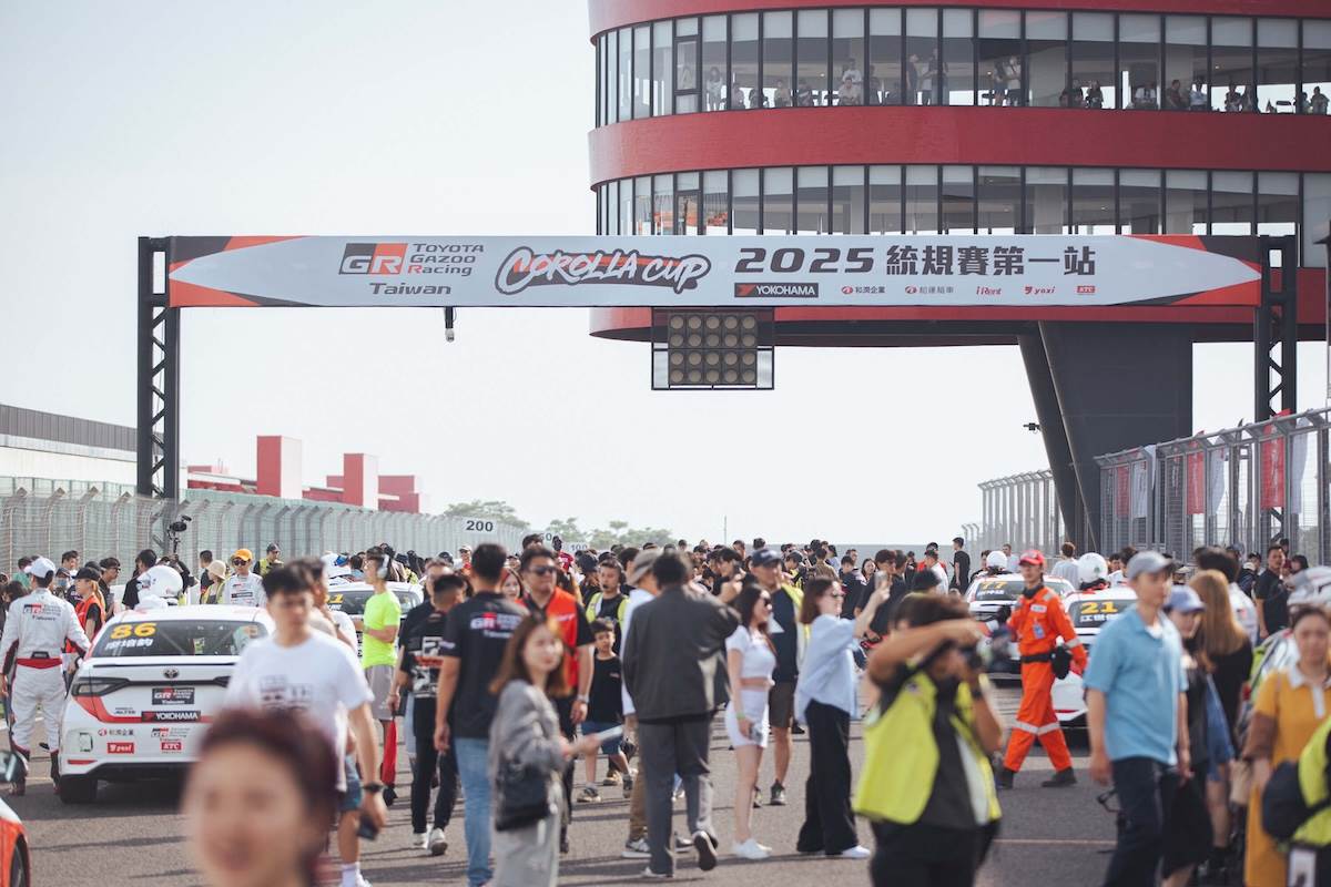 活動期間吸引不少觀眾進場，展現賽車運動在台灣的蓬勃人氣。（圖／和泰提供）