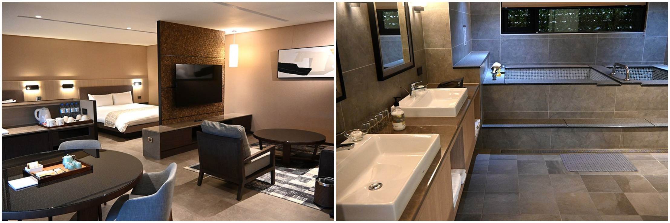 大板根森林溫泉酒店 觀景<a href='/search/tags/溫泉家庭套房/' target='_blank'>溫泉家庭套房</a>。（圖／業者提供）