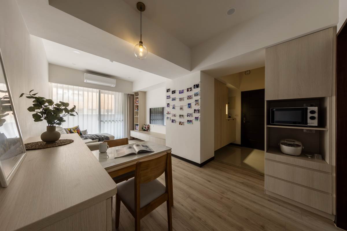 羽球國手宋碩芸，感謝歐德為她打造20坪運動員夢想宅。（圖／業者提供）