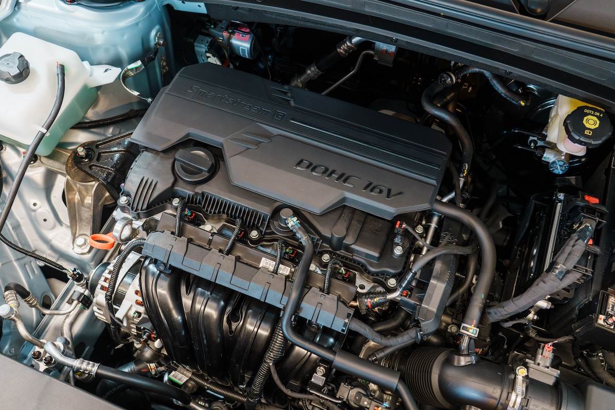 動力統一搭載2.0升自然進氣引擎,最大馬力為160匹,最大扭力則是19.7 kgm。(圖/林昱丞攝影)