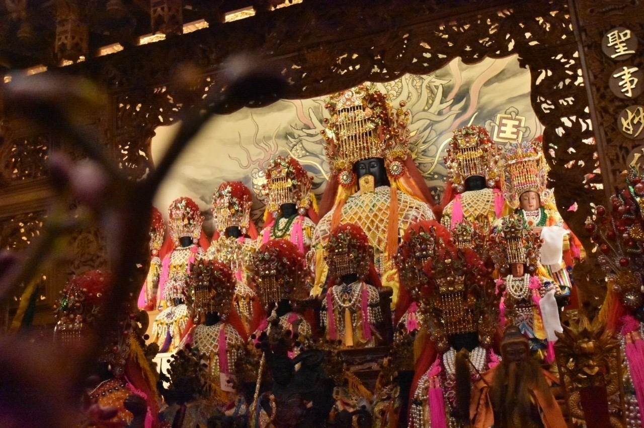 玉敕大樹朝天宮、天上聖母銀同媽祖、黑臉三媽正殿。（圖／社團法人高雄市玉敕大樹朝天宮協會提供）