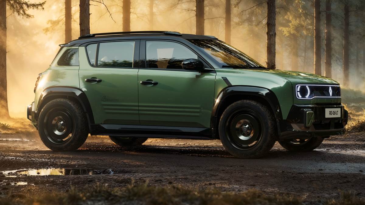 車輛因應越野特色加高了15mm，前後輪距也拓寬20mm，展現粗獷氛圍。（圖／雷諾提供）