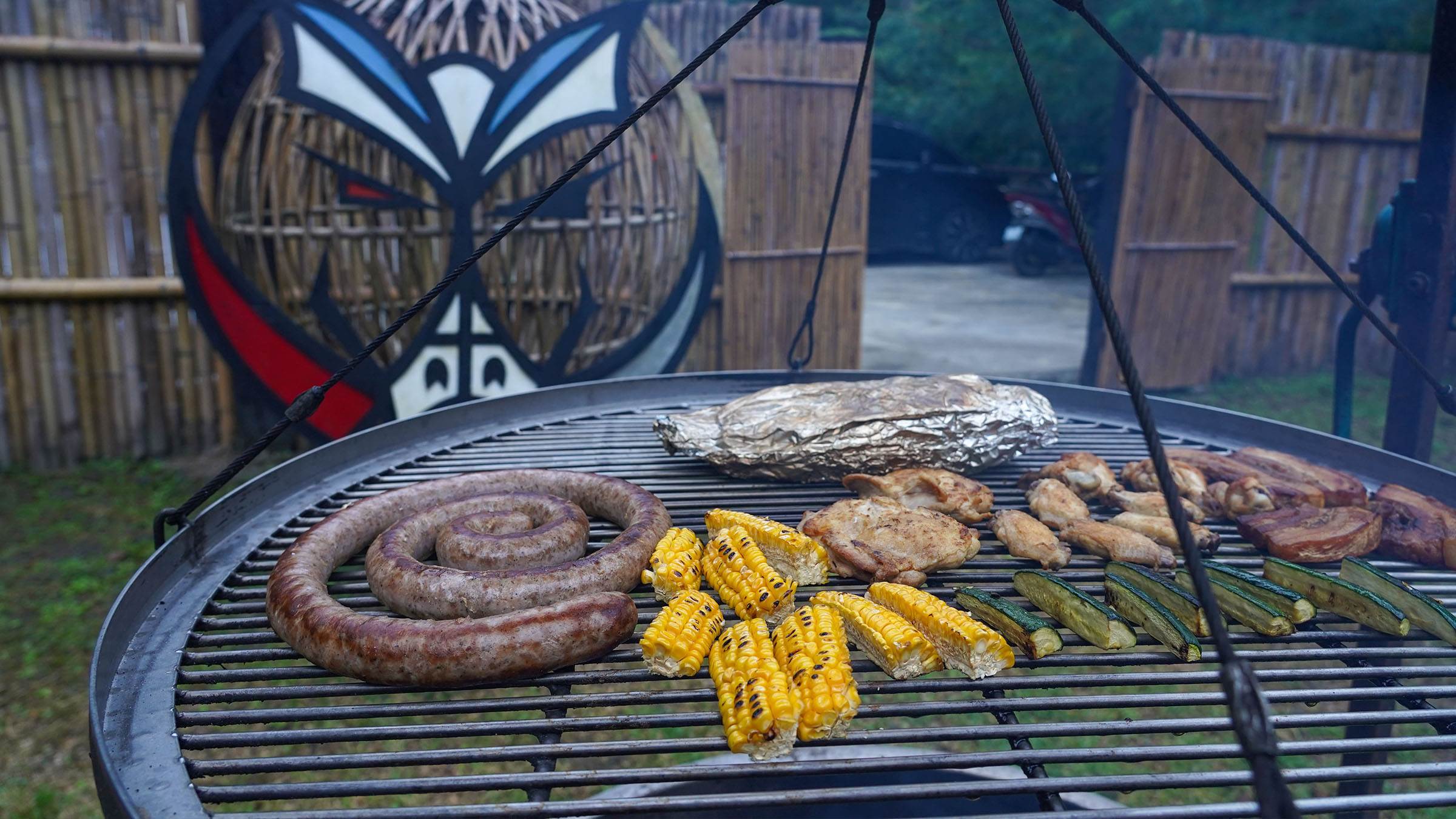 富足聖山市集-鄒族圓盤烤肉