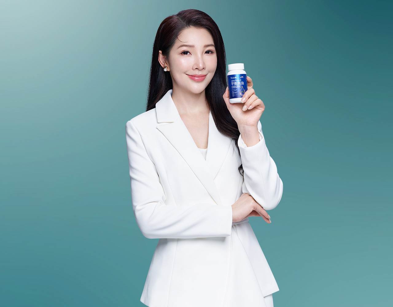 林書煒真心推薦新普利有橄魚油。（圖／Simply新普利 提供）