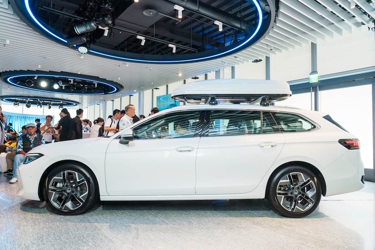 車身長4,917mm、軸距為2,837mm，風阻係數僅0.25 Cd。（圖／林昱丞攝影）