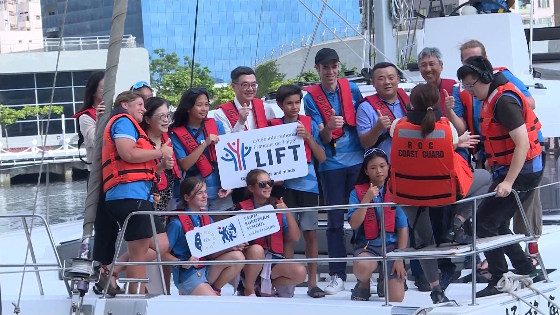 62位小帆手在5月19號從新北市淡水啟航。（圖／東森新聞）